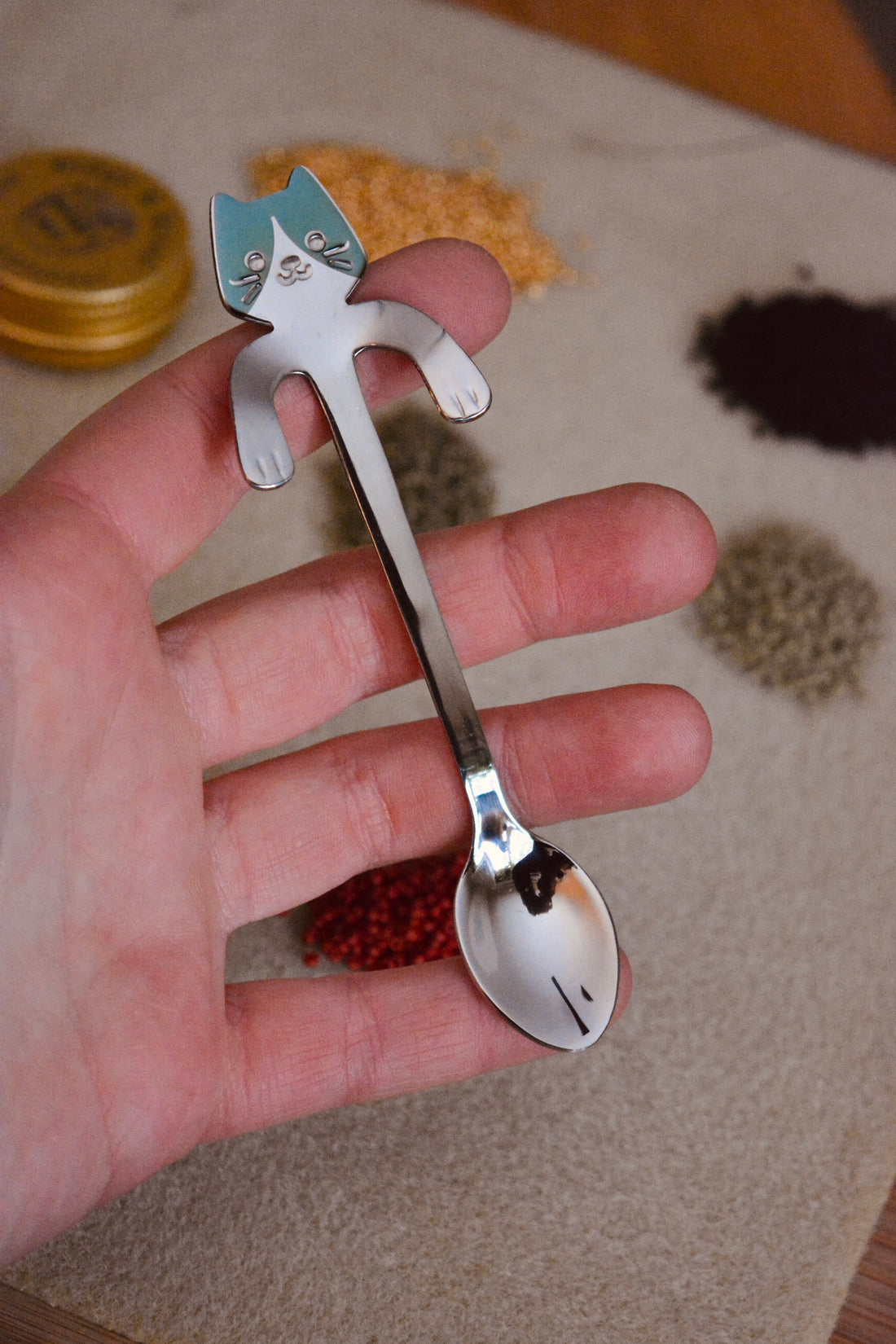 Kitty Bead Spoon
