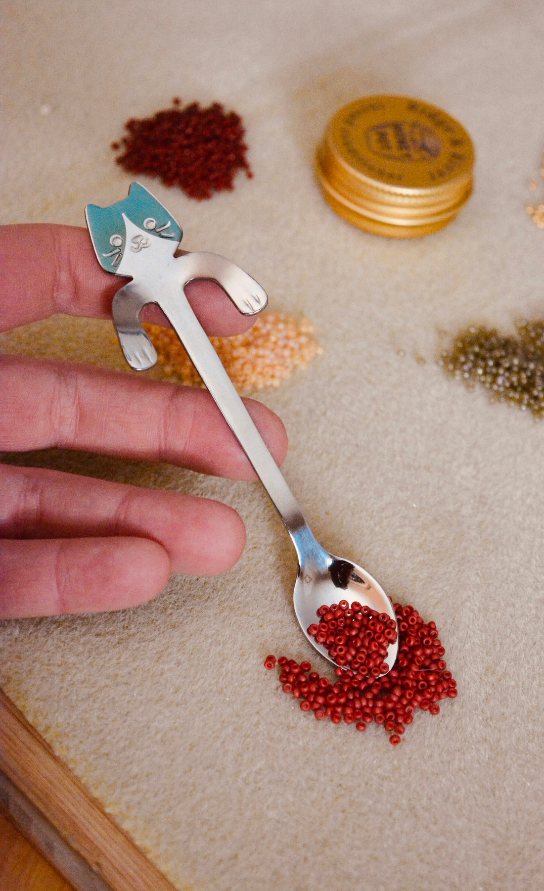 Kitty Bead Spoon