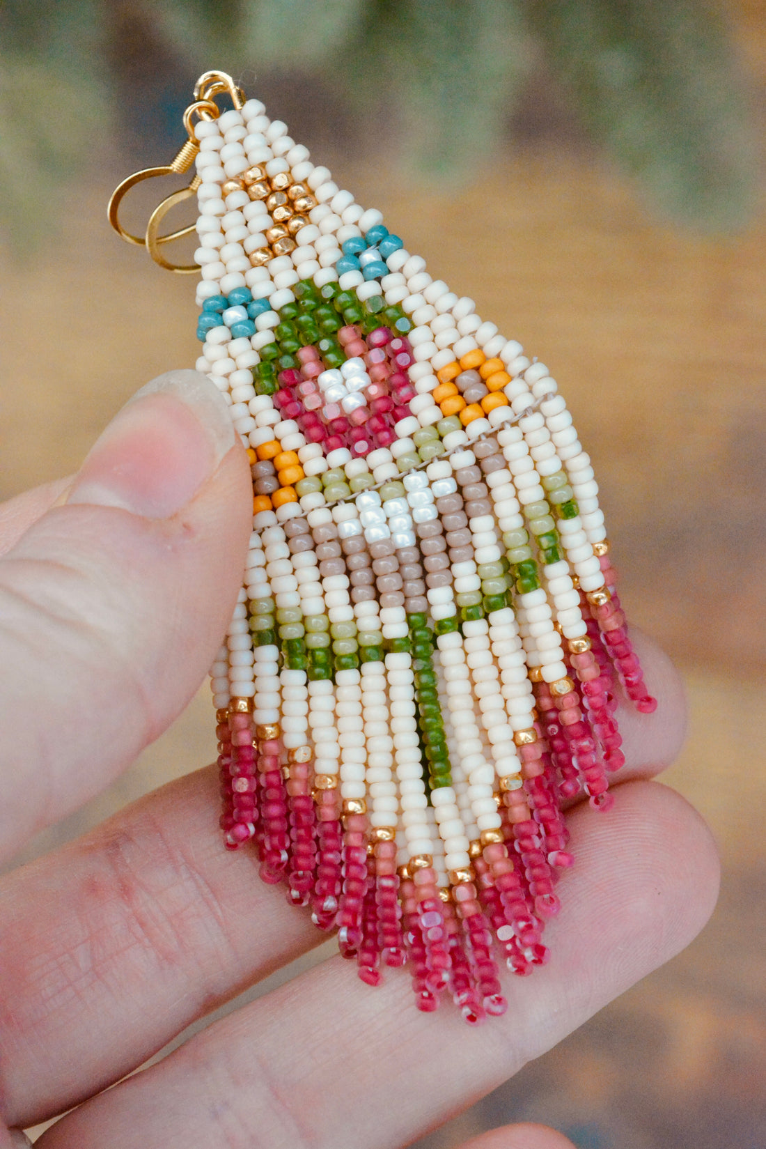Strawberry Polish Folk Flowers