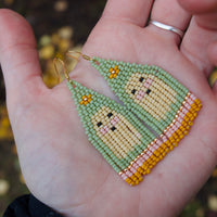 Groovy Ghosts - Pumpkin and Sage