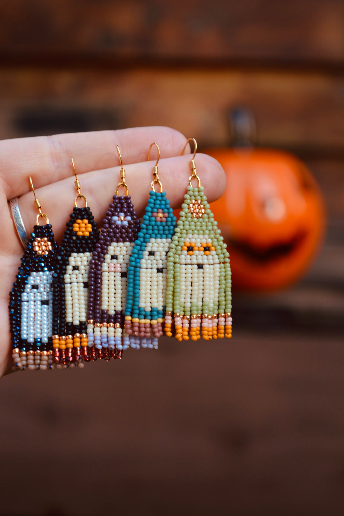 Groovy Ghosts - Pumpkin and Sage