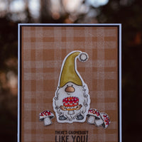 Mushroom Gnome Card