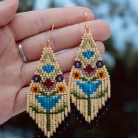 Antique Polish Folk Flowers