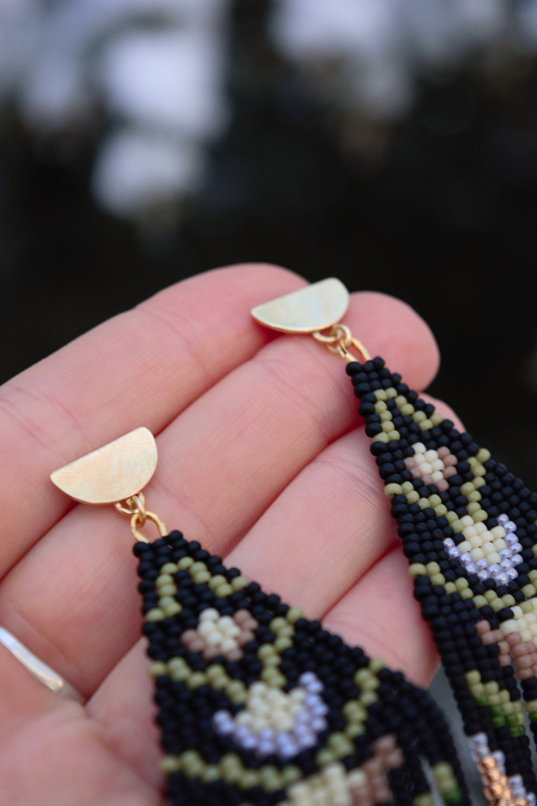 Cashmere Folk Flowers