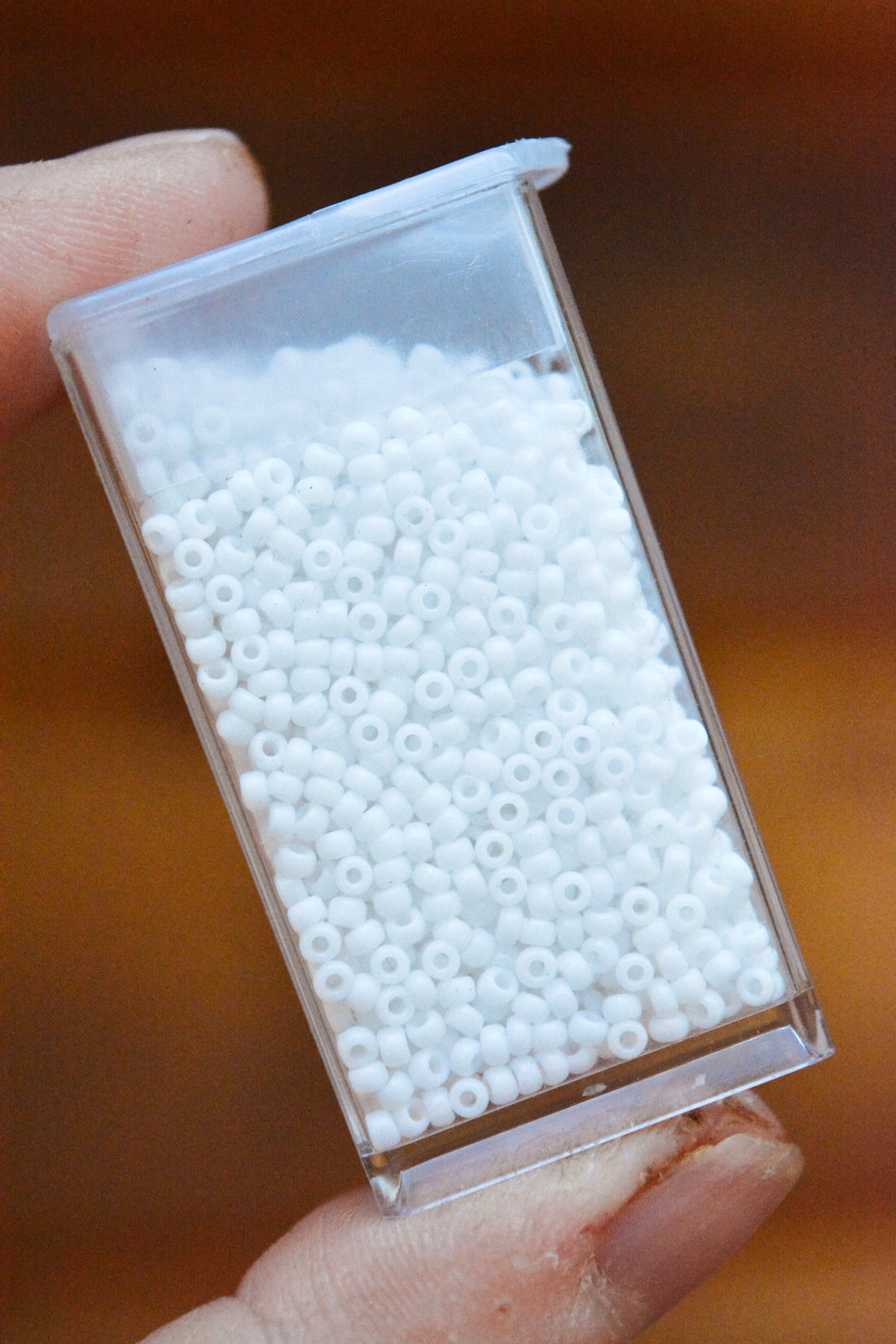 11/0 Opaque White