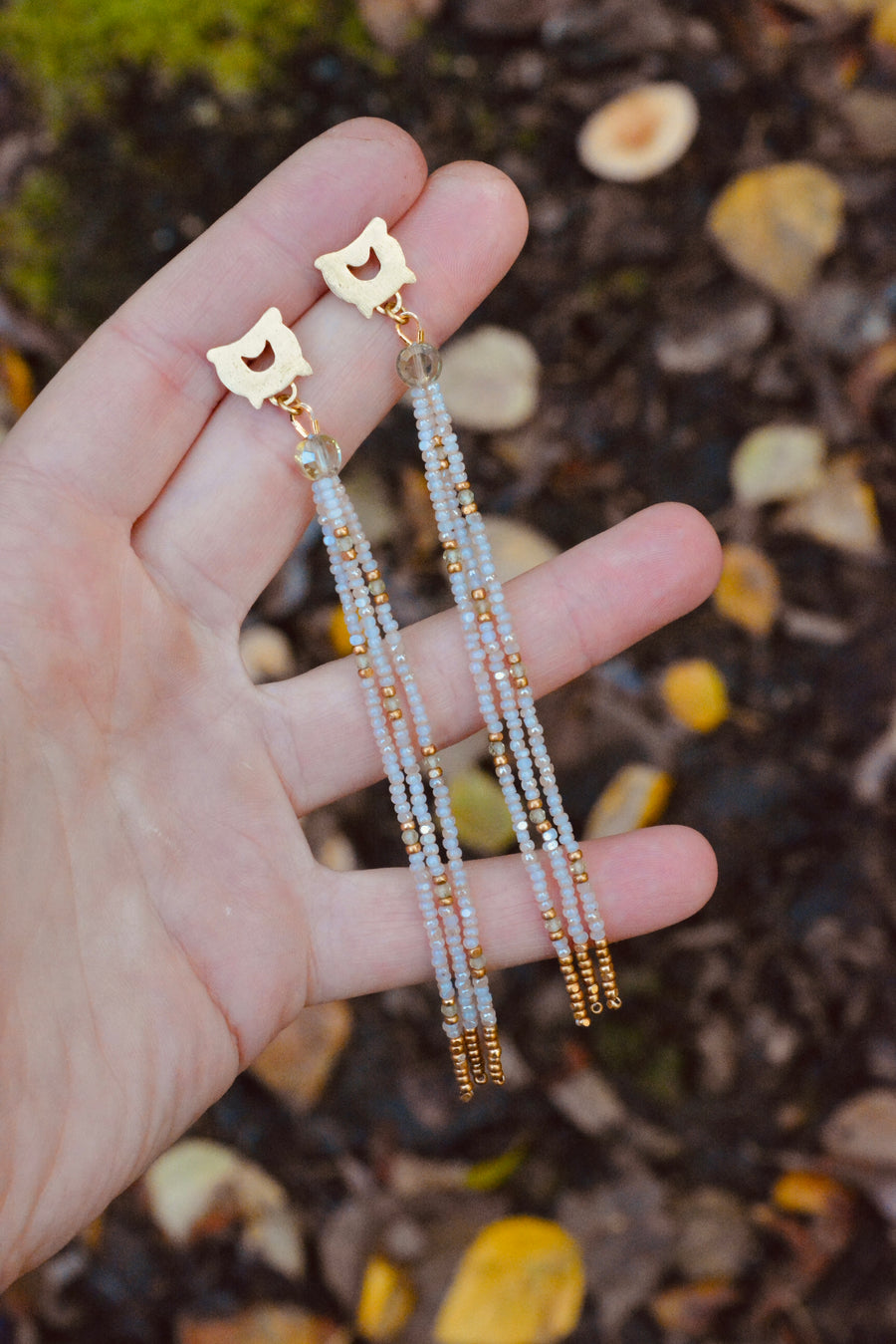 Honey Opal Spell Studs - MA x RR Collab