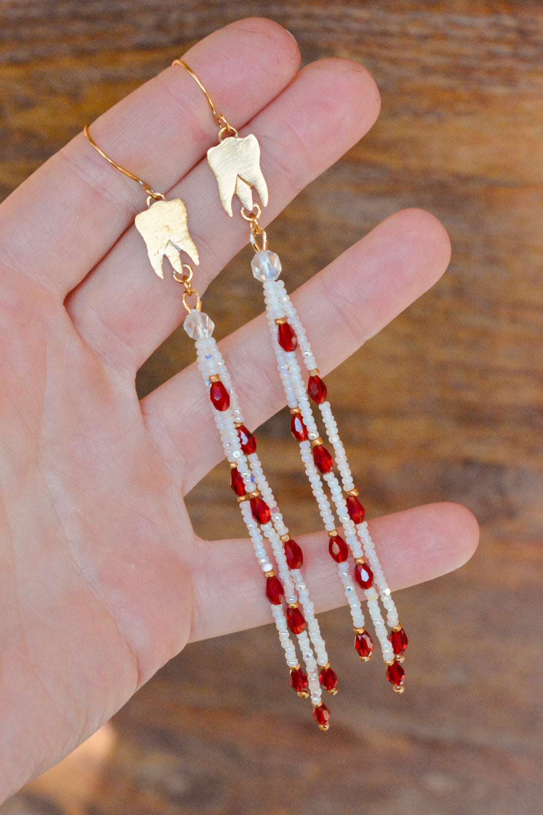 Bloody Molar Dangles - MA x RR Collab