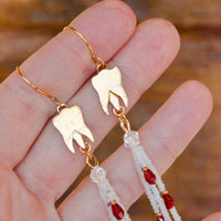 Bloody Molar Dangles - MA x RR Collab