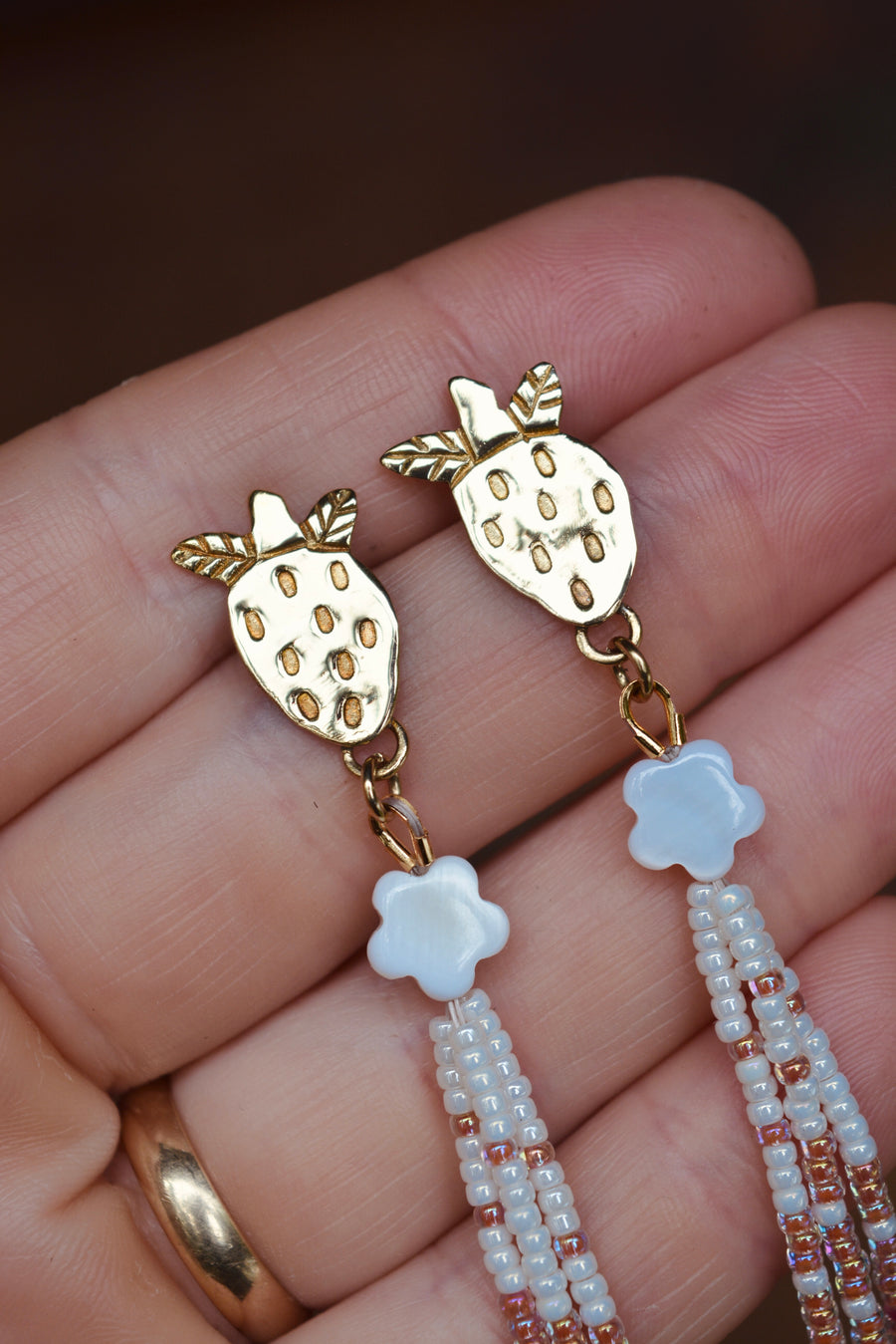 Sweet Strawberry Studs - MAxRR Collab