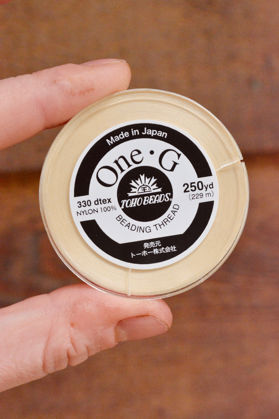 One G Thread - Large Spool Cream