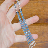 Blue Sapphire Starburst Dangles - MAxRR Collab