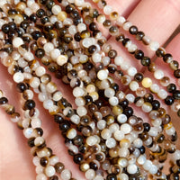 Black Lip Shell Beads - Round