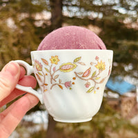 Vintage Floral Teacup Pincushion