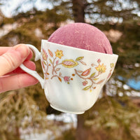 Vintage Floral Teacup Pincushion