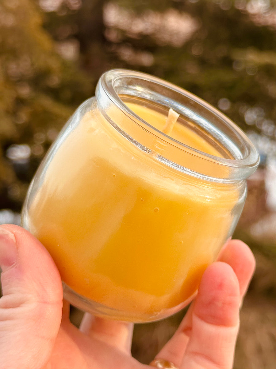 Honey Pot Candle - Alaskan Beeswax