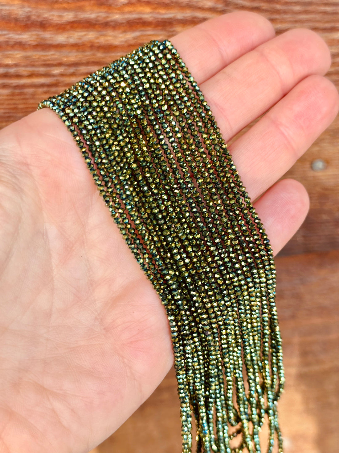 Mini Olive Gold Sporkle