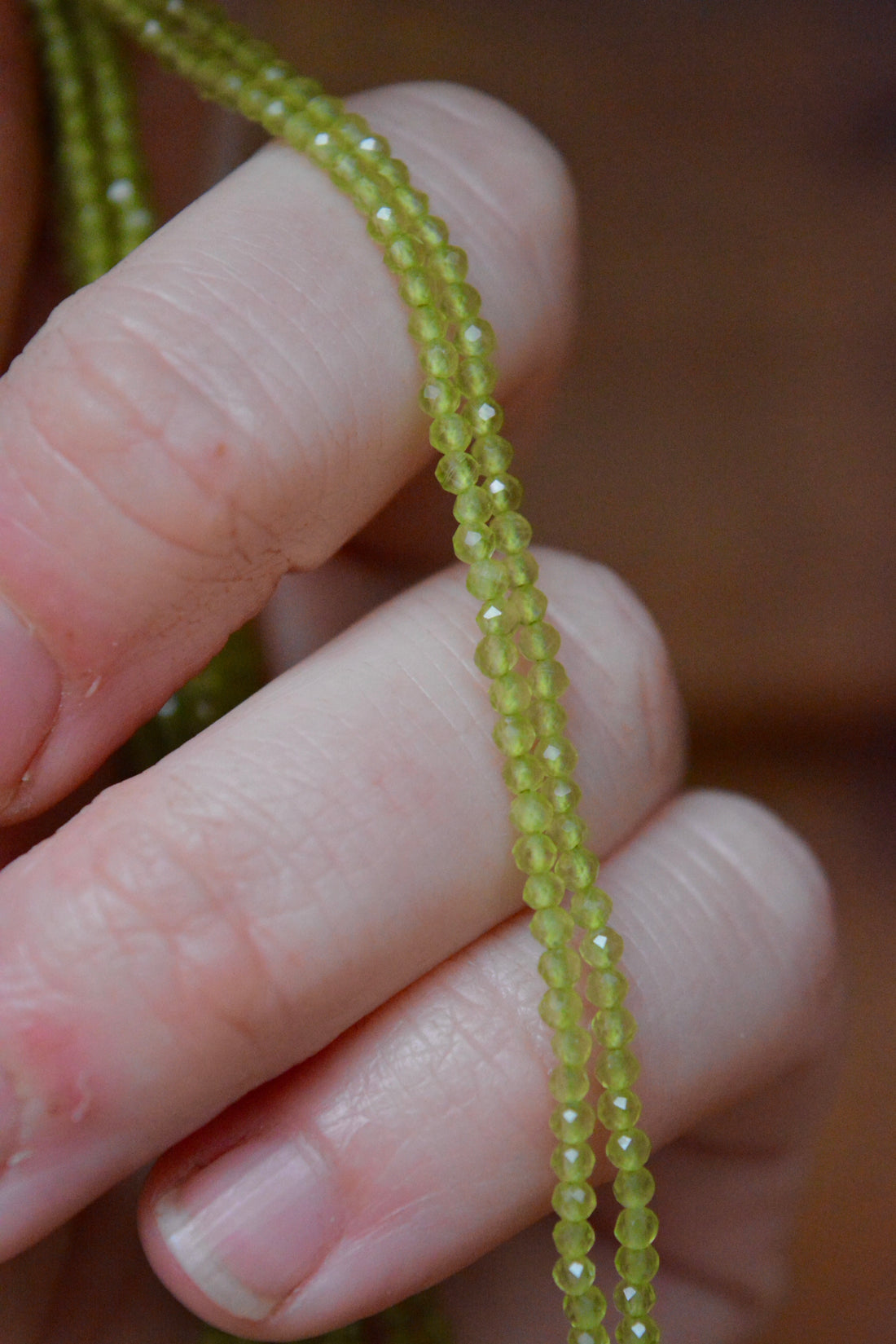 Natural Olive Quartz