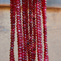 Ruby Red Natural Malaysian Jade