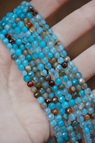 Natural Agate - Turquoise