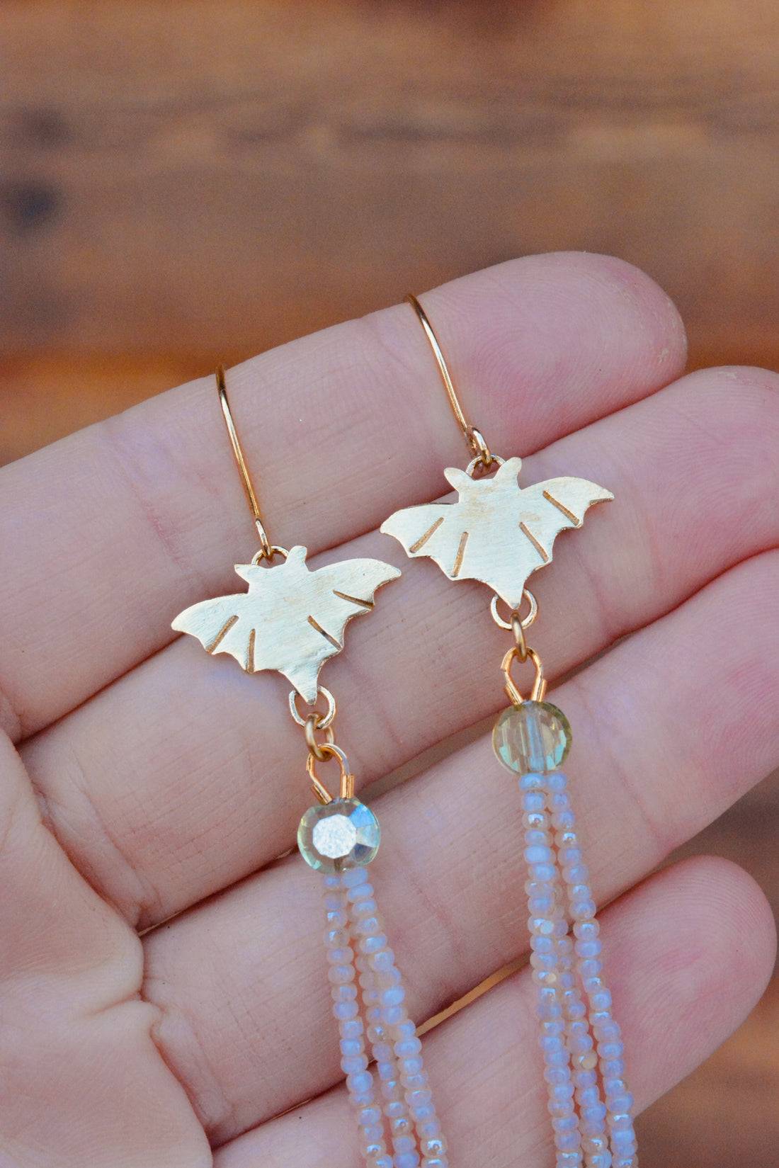 Honey Opal Bats - Dangles - MA x RR Collab