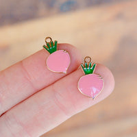 Pink Beet Charms