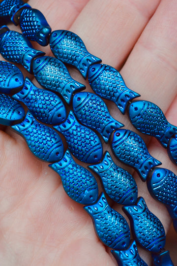 Glass Fish - Deep Sea Blue