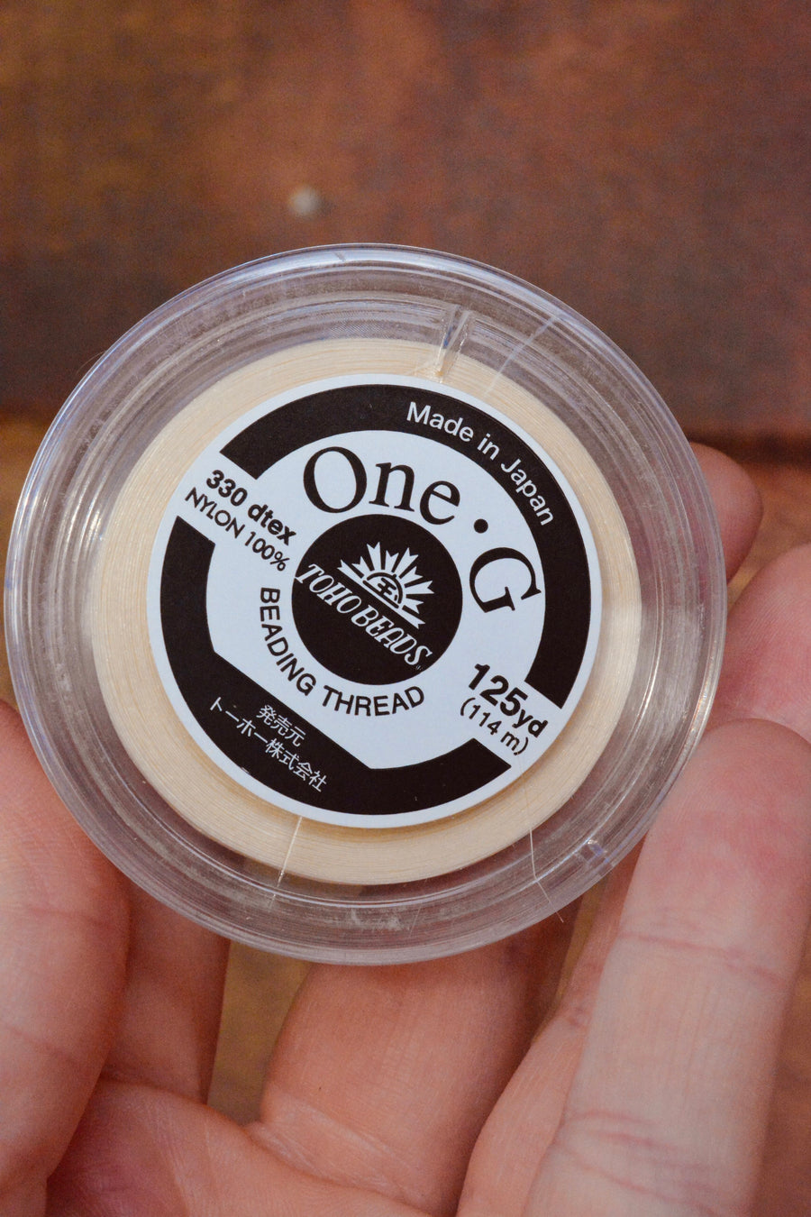 One G Thread - Medium Spool Cream
