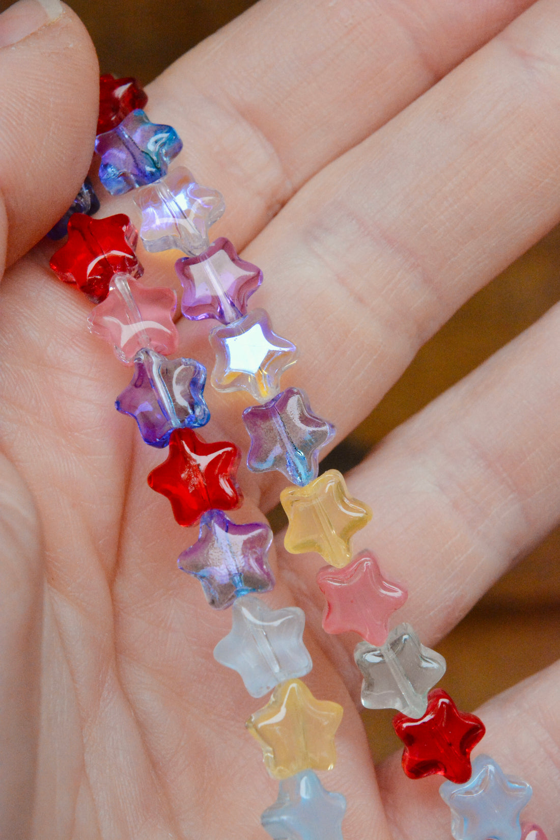 Candy Glass Stars